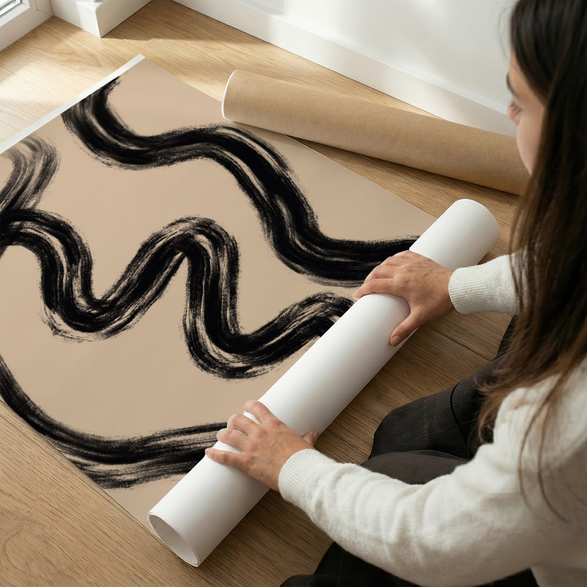 2026 TAWモダンアブストラクトウォールアート TAW Modern Abstract Wall Art Poster No.302