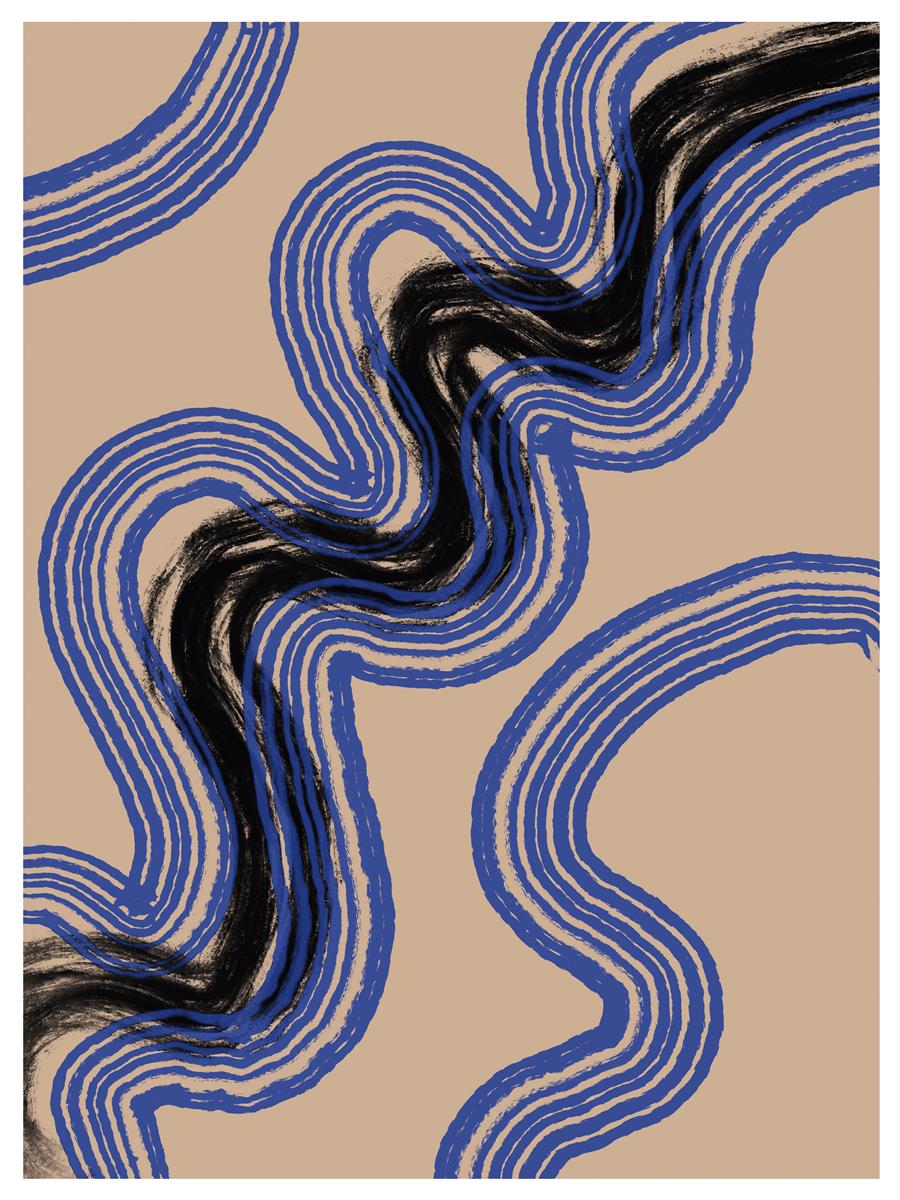 2026 TAWモダンアブストラクトウォールアート TAW Modern Abstract Wall Art Poster No.303