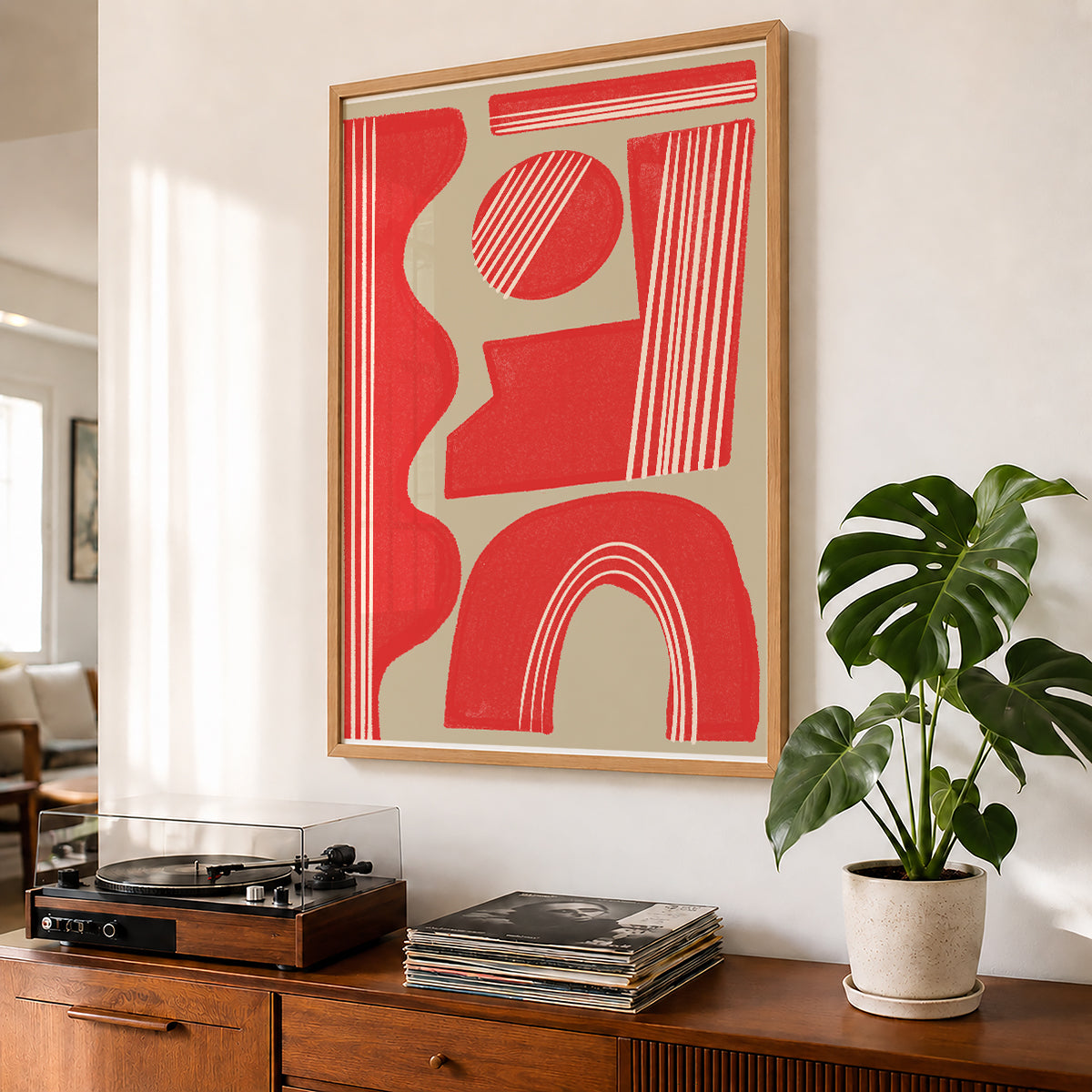 2026 TAWモダンアブストラクトウォールアート TAW Modern Abstract Wall Art Poster No.324