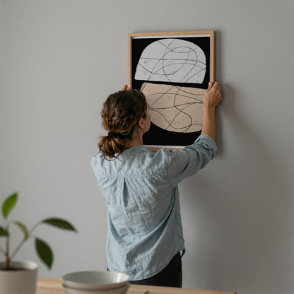2026 TAWモダンアブストラクトウォールアート TAW Modern Abstract Wall Art Poster No.328