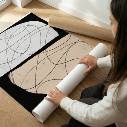 2026 TAWモダンアブストラクトウォールアート TAW Modern Abstract Wall Art Poster No.328