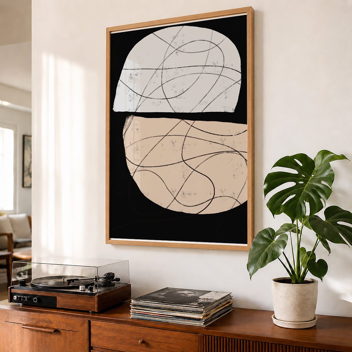 2026 TAWモダンアブストラクトウォールアート TAW Modern Abstract Wall Art Poster No.328