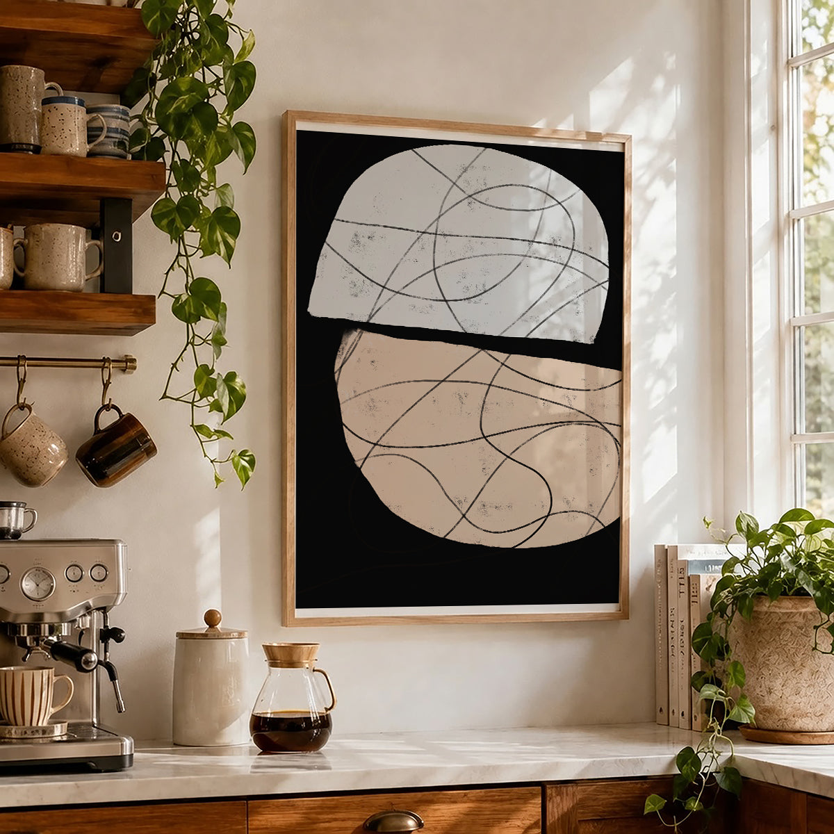 2026 TAWモダンアブストラクトウォールアート TAW Modern Abstract Wall Art Poster No.328