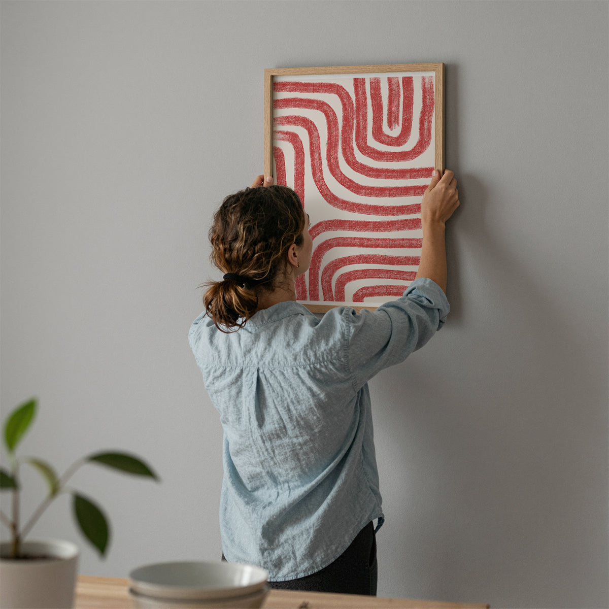 2026 TAWモダンアブストラクトウォールアート TAW Modern Abstract Wall Art Poster No.329