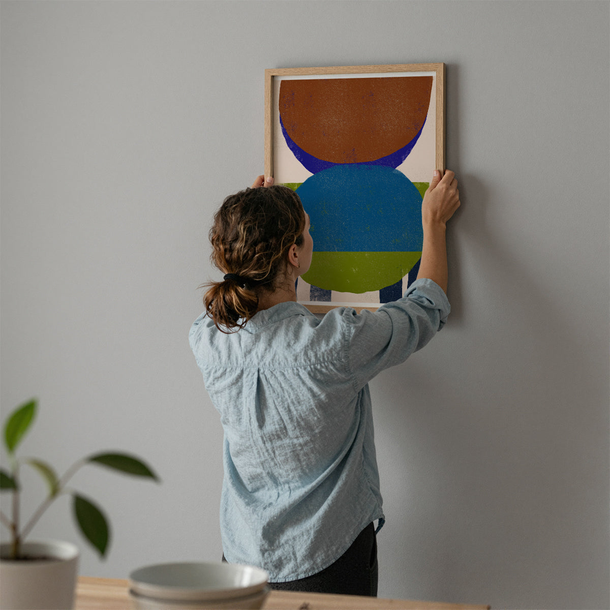 2026 TAWモダンアブストラクトウォールアート TAW Modern Abstract Wall Art Poster No.344