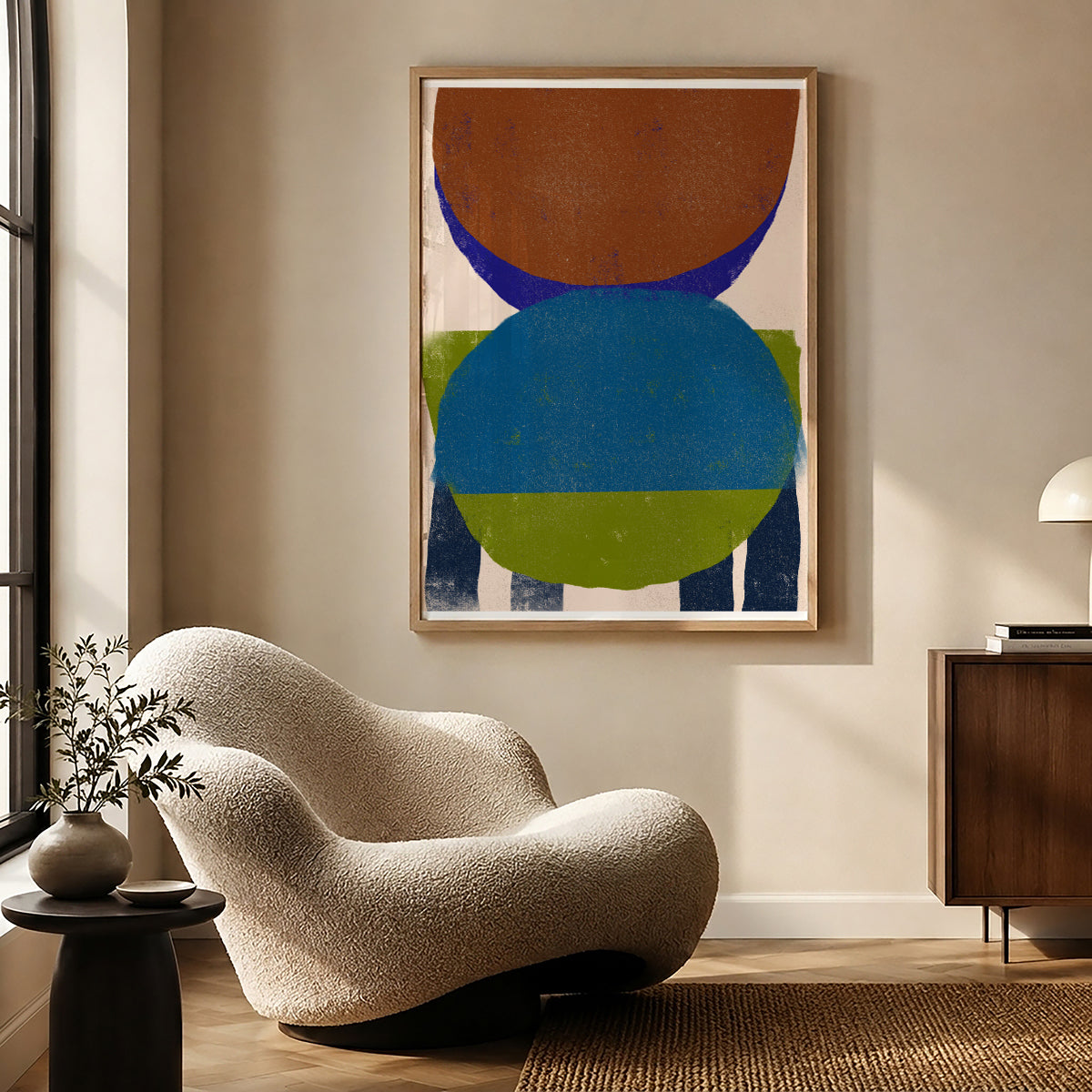 2026 TAWモダンアブストラクトウォールアート TAW Modern Abstract Wall Art Poster No.344