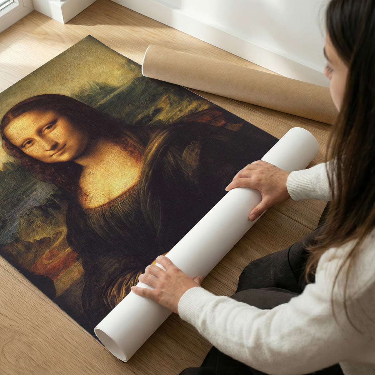 モナ・リザ（Mona Lisa）　1503-1506年　レオナルド・ダ・ヴィンチ