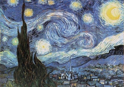 星月夜（The Starry Night）　1888年　フィンセント・ファン・ゴッホ