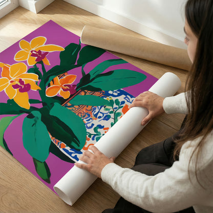 ボタニカルアートポスター Botanical Art Poster No.407
