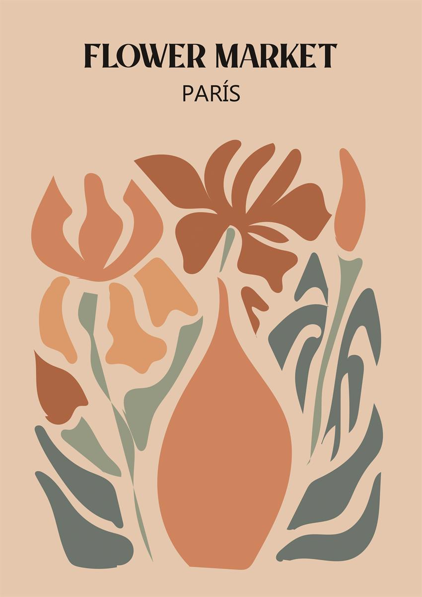 ボタニカルアートポスター Botanical Art Poster No.411