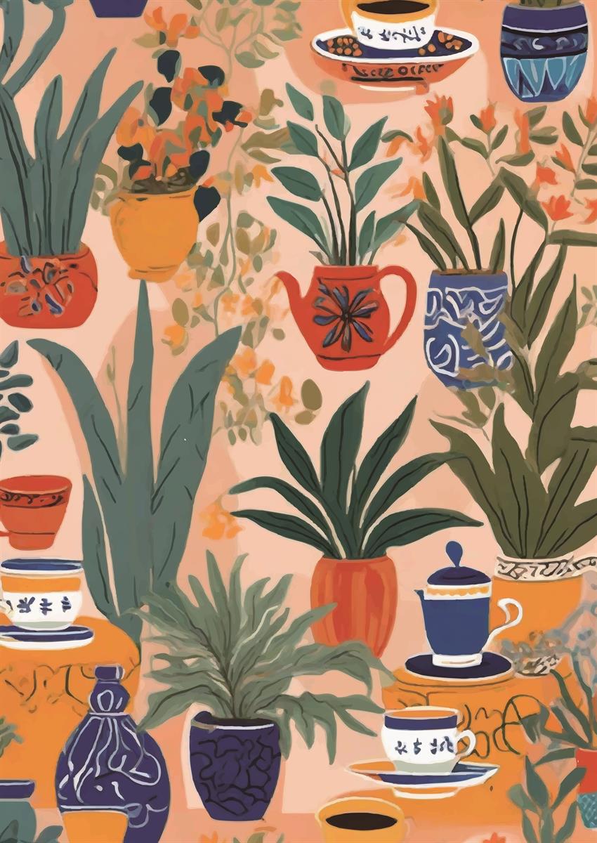 ボタニカルアートポスター Botanical Art Poster No.412