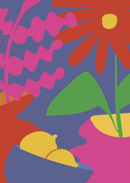 ボタニカルアートポスター Botanical Art Poster No.416