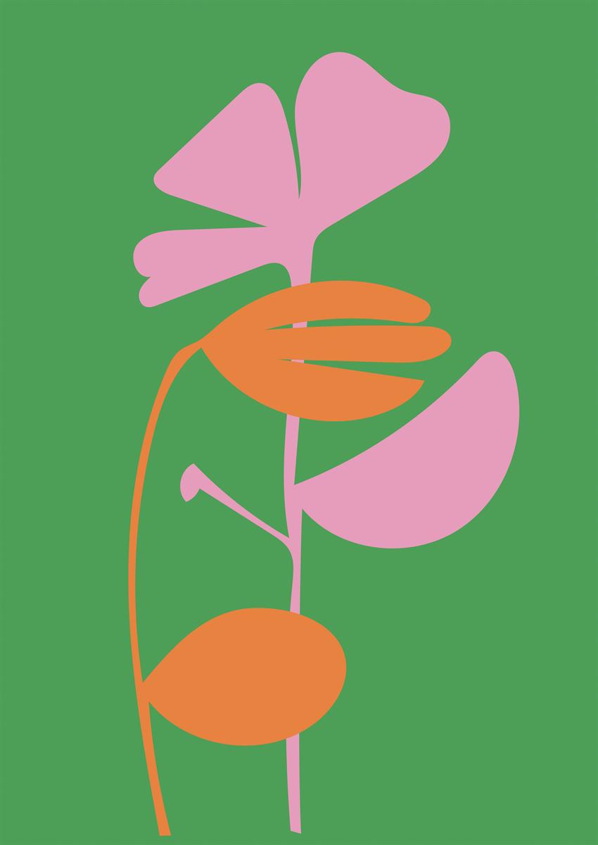 ボタニカルアートポスター Botanical Art Poster No.418