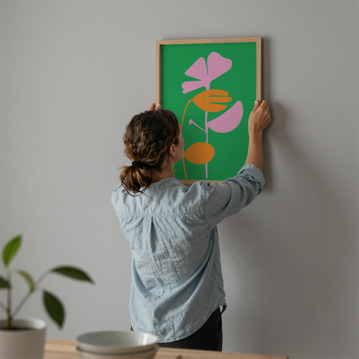 ボタニカルアートポスター Botanical Art Poster No.418