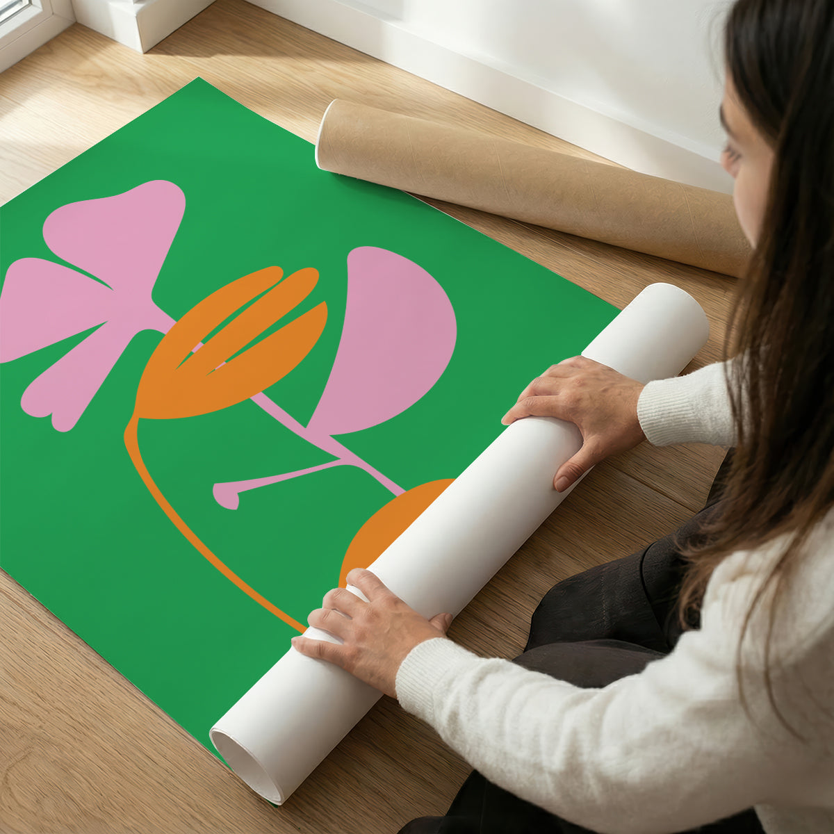 ボタニカルアートポスター Botanical Art Poster No.418