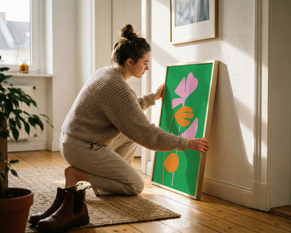 ボタニカルアートポスター Botanical Art Poster No.418