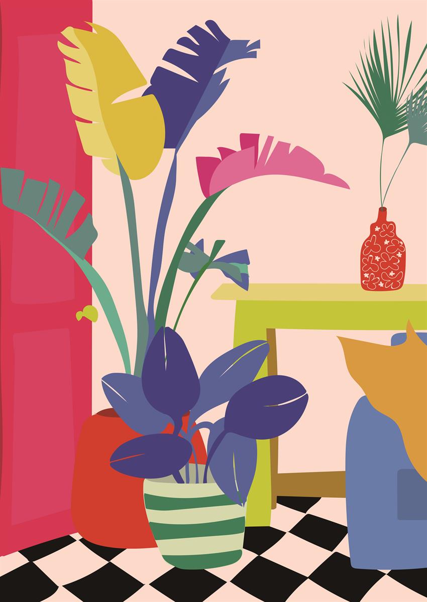 ボタニカルアートポスター Botanical Art Poster No.420