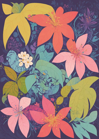 ボタニカルアートポスター Botanical Art Poster No.426