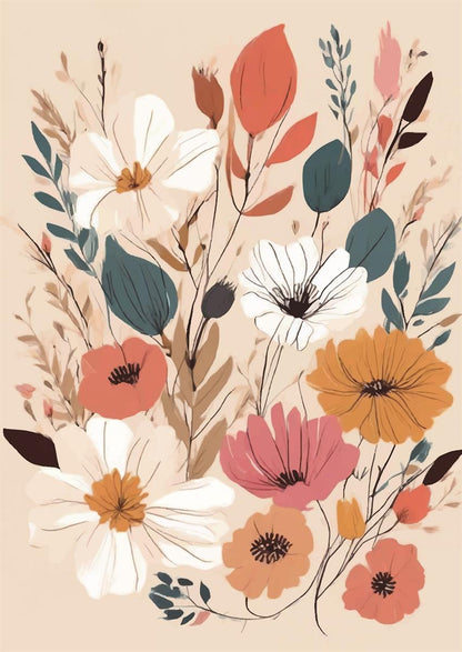 ボタニカルアートポスター Botanical Art Poster No.428