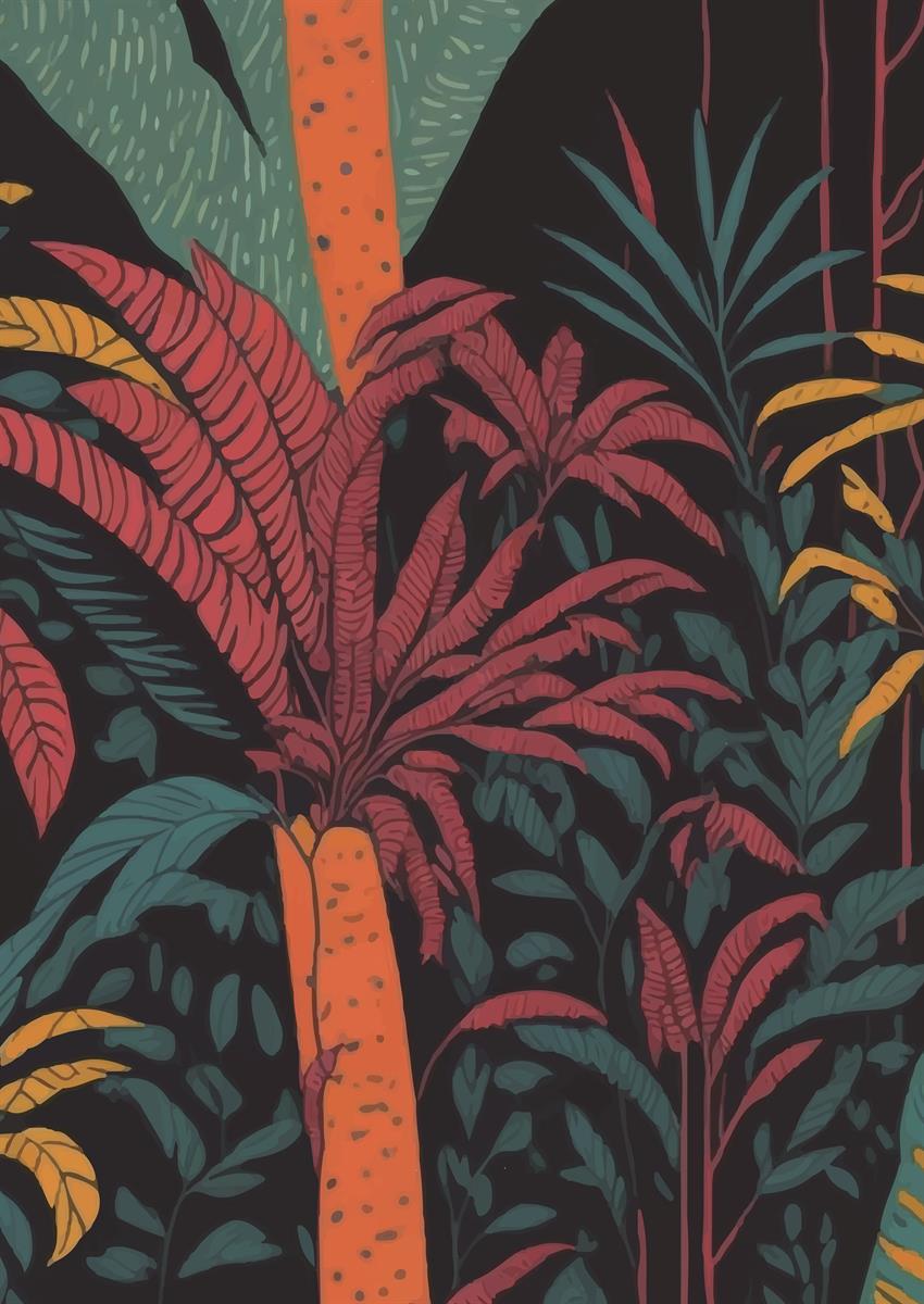 ボタニカルアートポスター Botanical Art Poster No.429