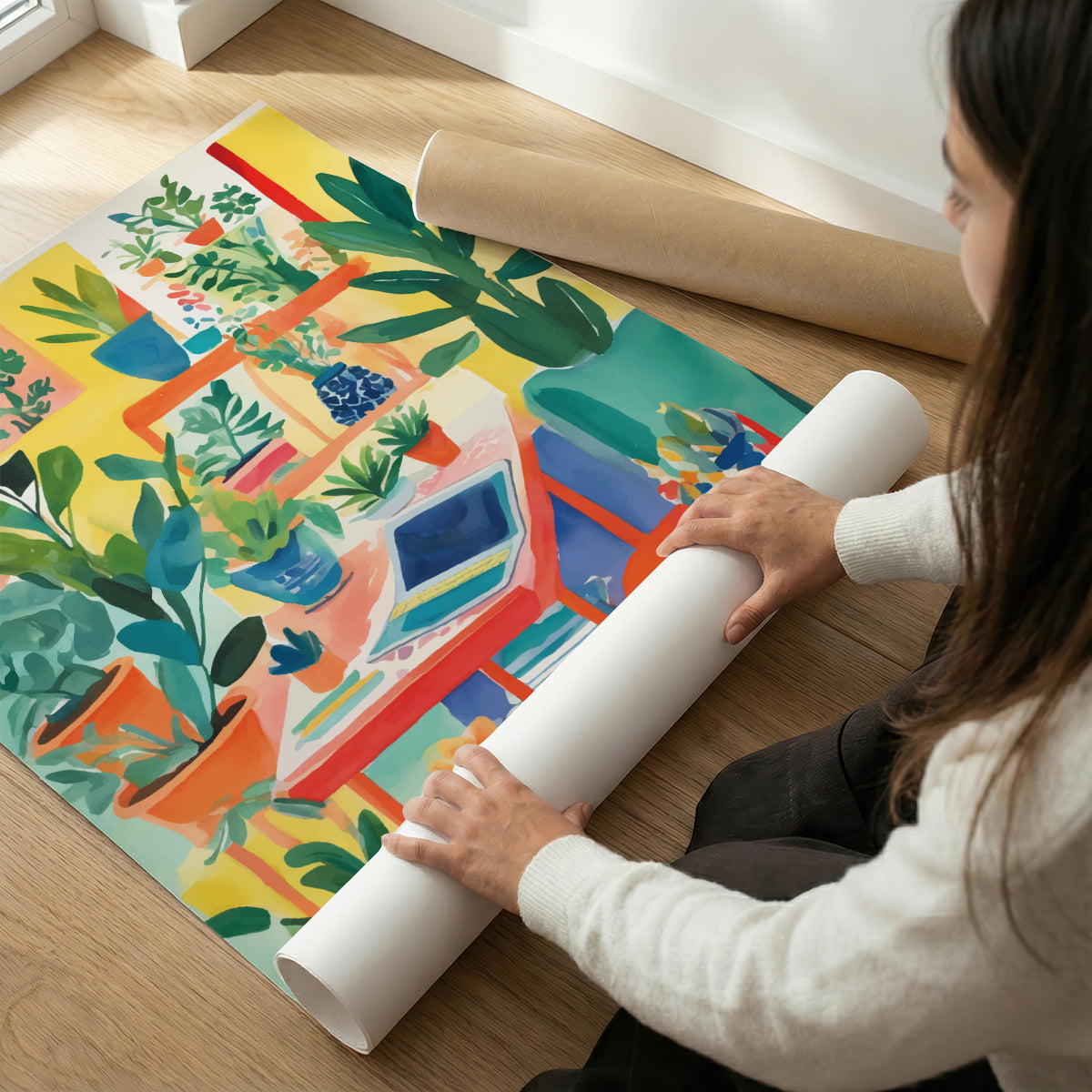 ボタニカルアートポスター Botanical Art Poster No.435