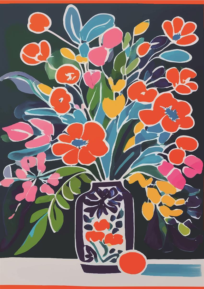 ボタニカルアートポスター Botanical Art Poster No.436