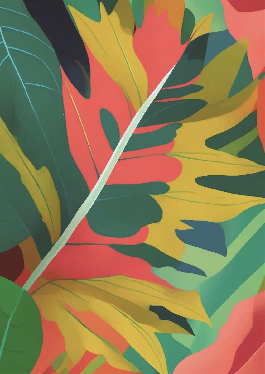 ボタニカルアートポスター Botanical Art Poster No.462