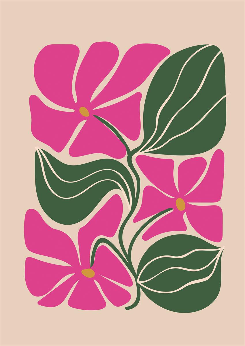 ボタニカルアートポスター Botanical Art Poster No.467
