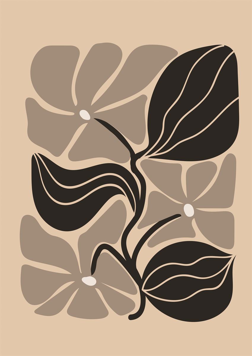 ボタニカルアートポスター Botanical Art Poster No.483
