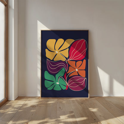 ボタニカルアートポスター Botanical Art Poster No.484