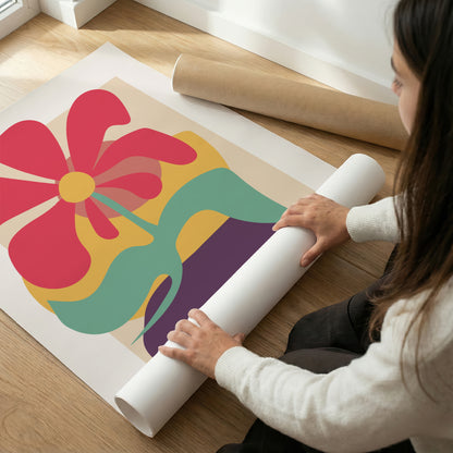 ボタニカルアートポスター Botanical Art Poster No.486