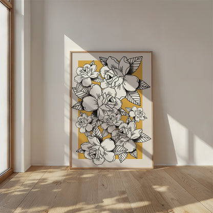 ボタニカルアートポスター Botanical Art Poster No.487