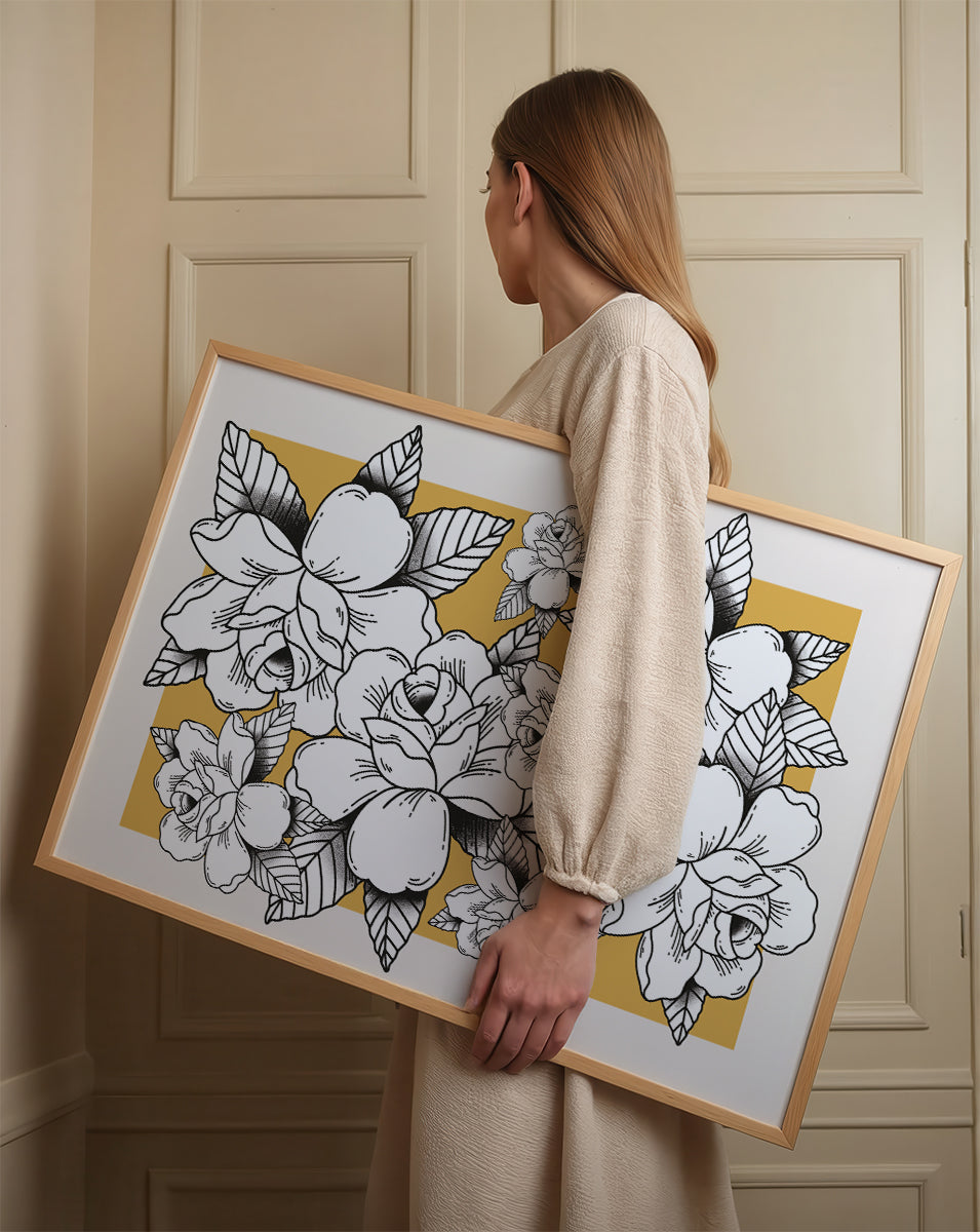 ボタニカルアートポスター Botanical Art Poster No.487