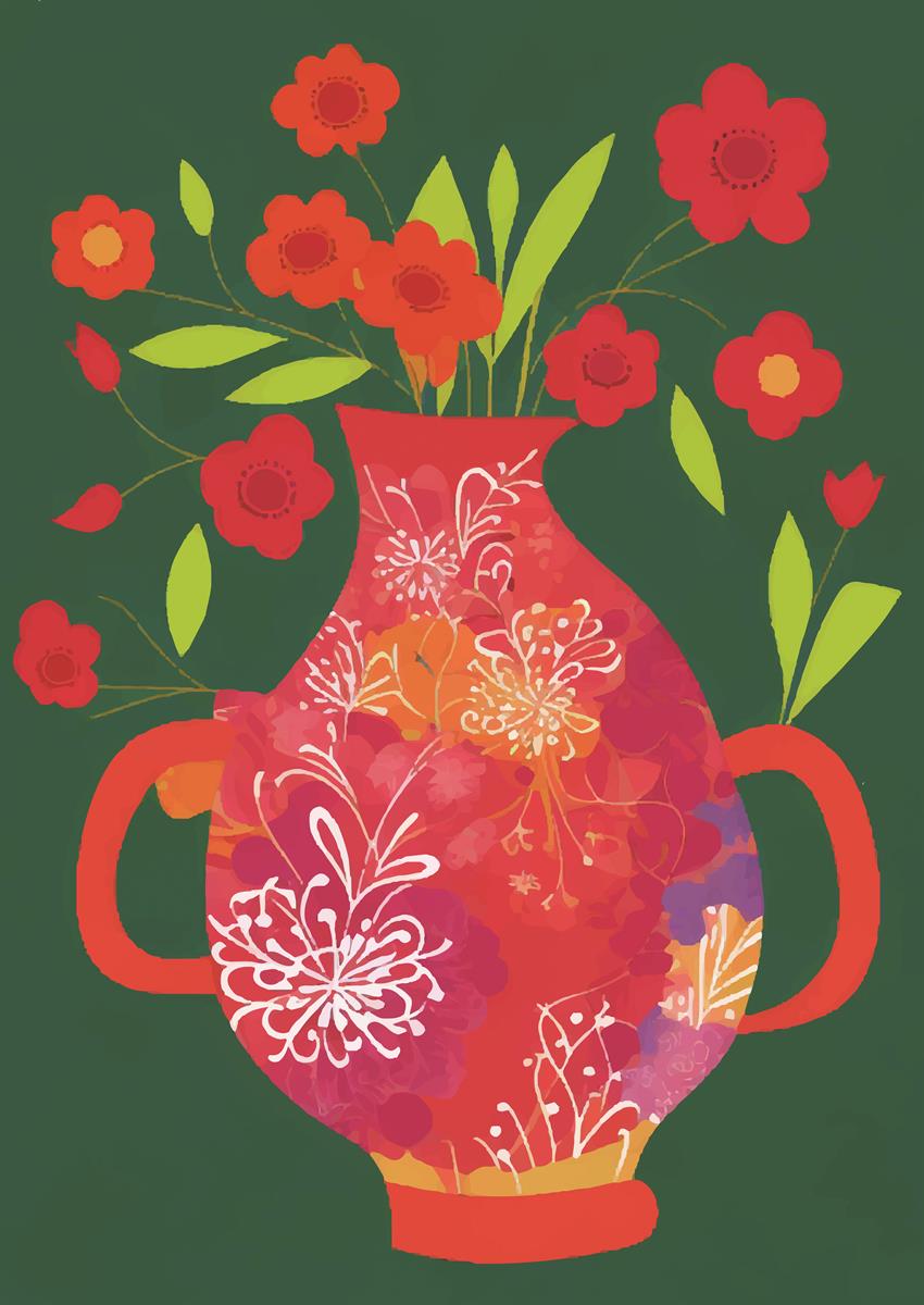 ボタニカルアートポスター Botanical Art Poster No.491