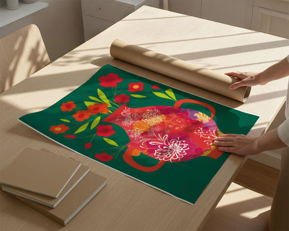 ボタニカルアートポスター Botanical Art Poster No.491