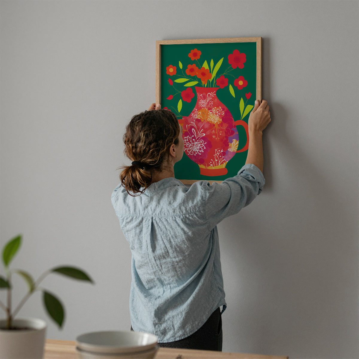 ボタニカルアートポスター Botanical Art Poster No.491