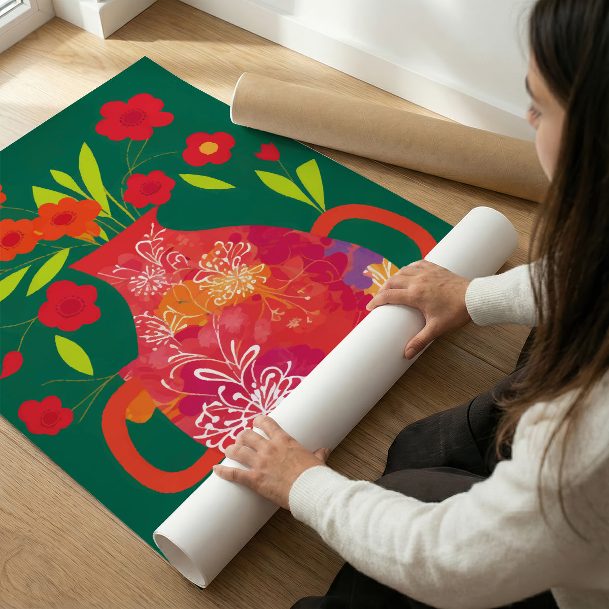 ボタニカルアートポスター Botanical Art Poster No.491