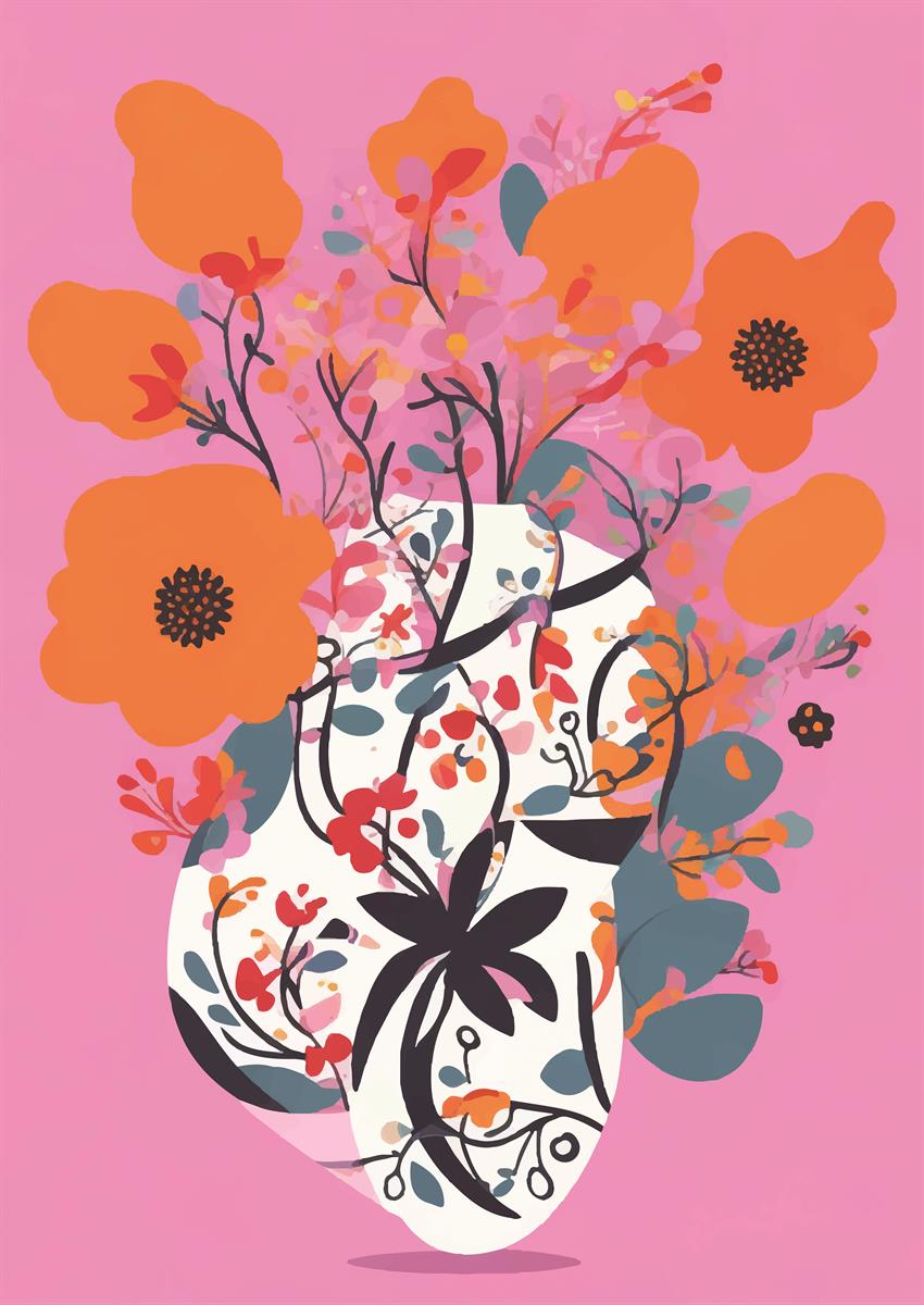 ボタニカルアートポスター Botanical Art Poster No.492