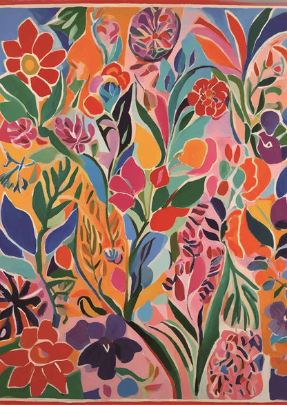 ボタニカルアートポスター Botanical Art Poster No.495