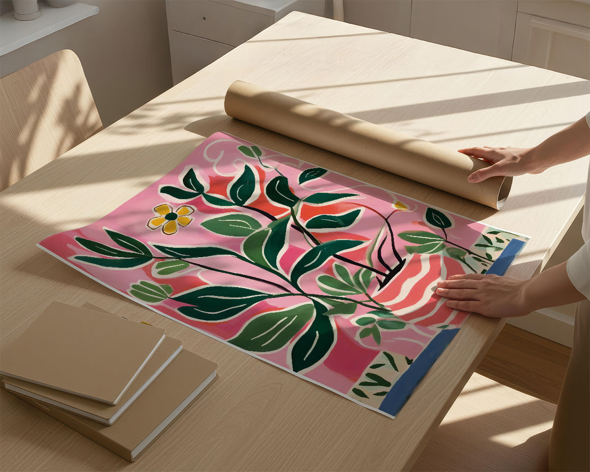 ボタニカルアートポスター Botanical Art Poster No.496