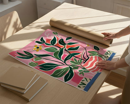 ボタニカルアートポスター Botanical Art Poster No.496