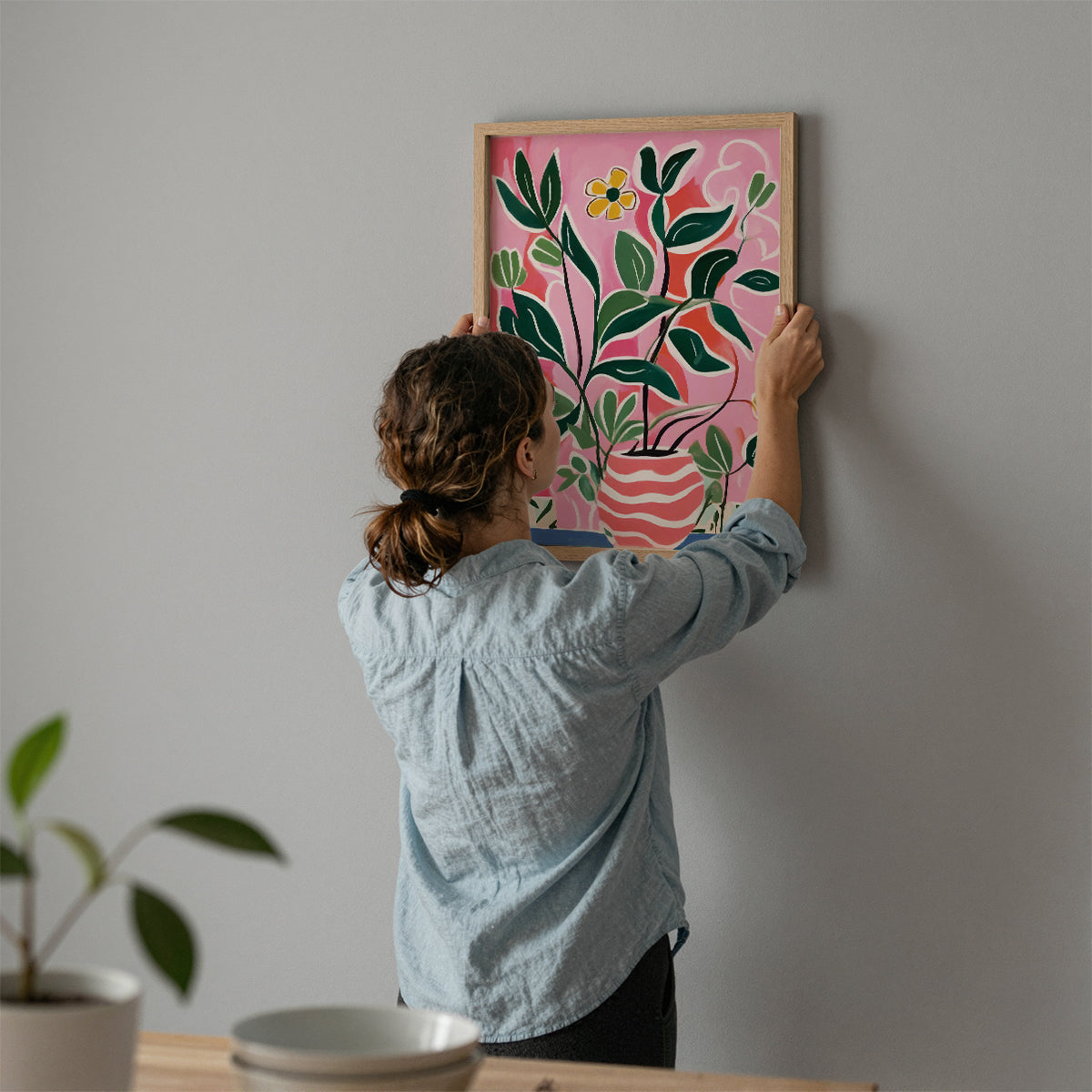 ボタニカルアートポスター Botanical Art Poster No.496