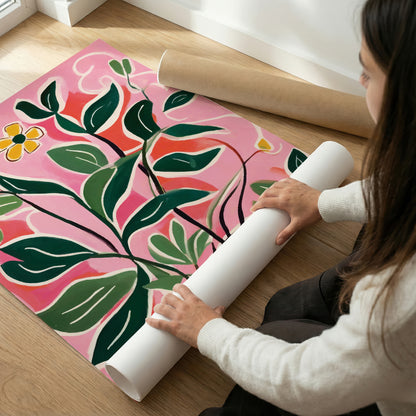 ボタニカルアートポスター Botanical Art Poster No.496