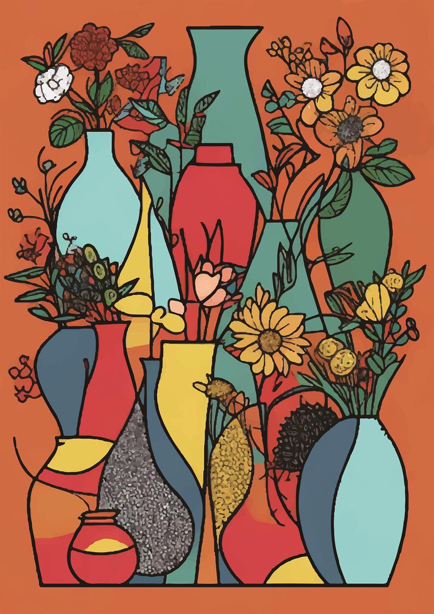 ボタニカルアートポスター Botanical Art Poster No.497