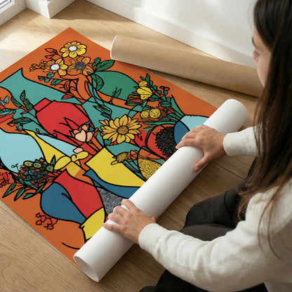 ボタニカルアートポスター Botanical Art Poster No.497