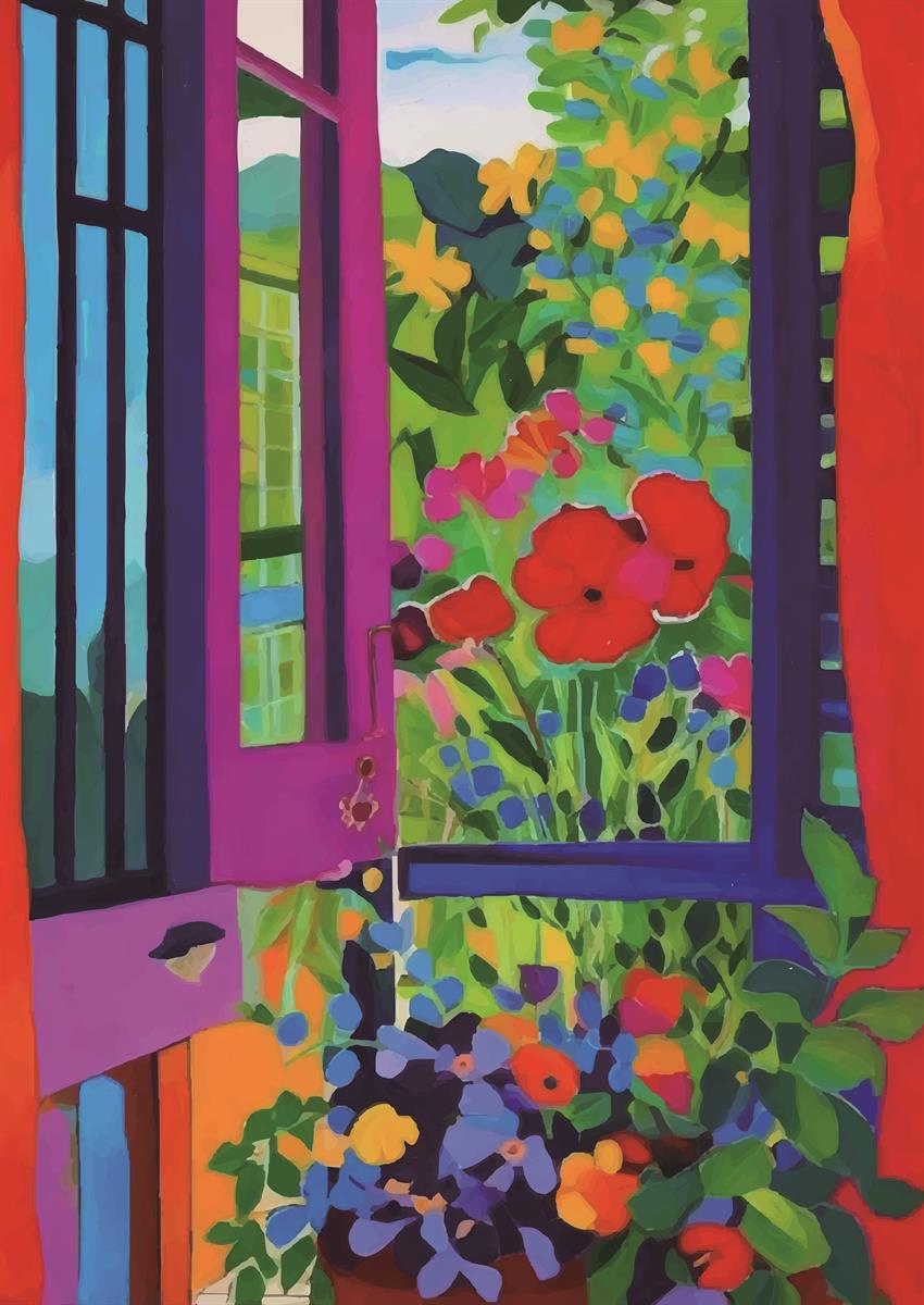 ボタニカルアートポスター Botanical Art Poster No.498