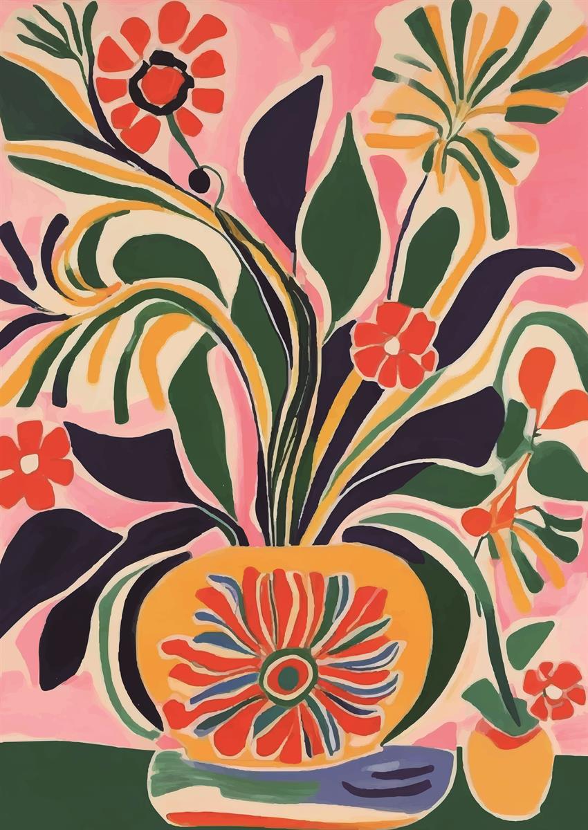 ボタニカルアートポスター Botanical Art Poster No.499