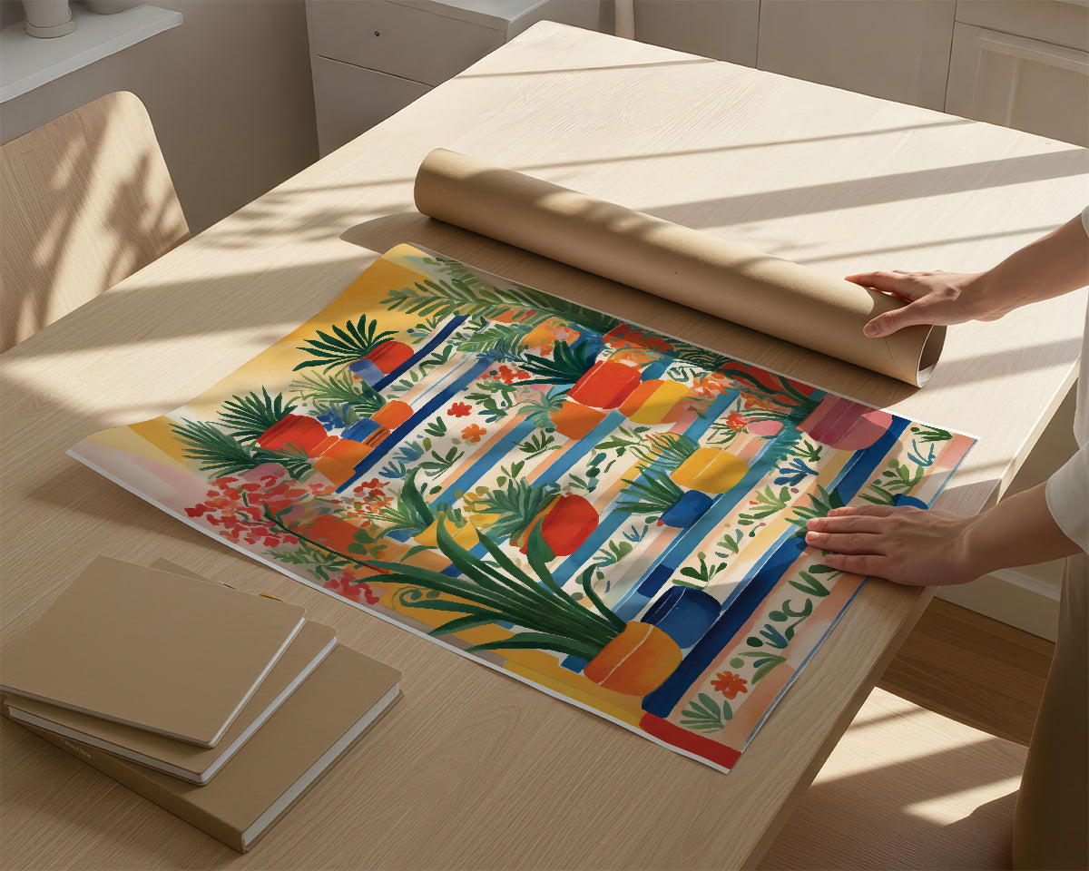 ボタニカルアートポスター Botanical Art Poster No.500