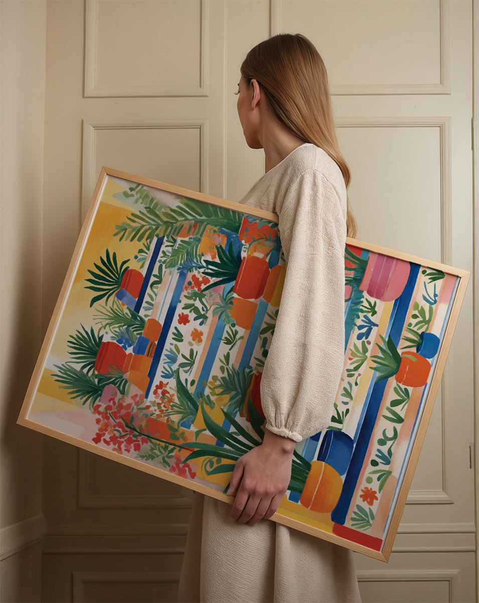 ボタニカルアートポスター Botanical Art Poster No.500