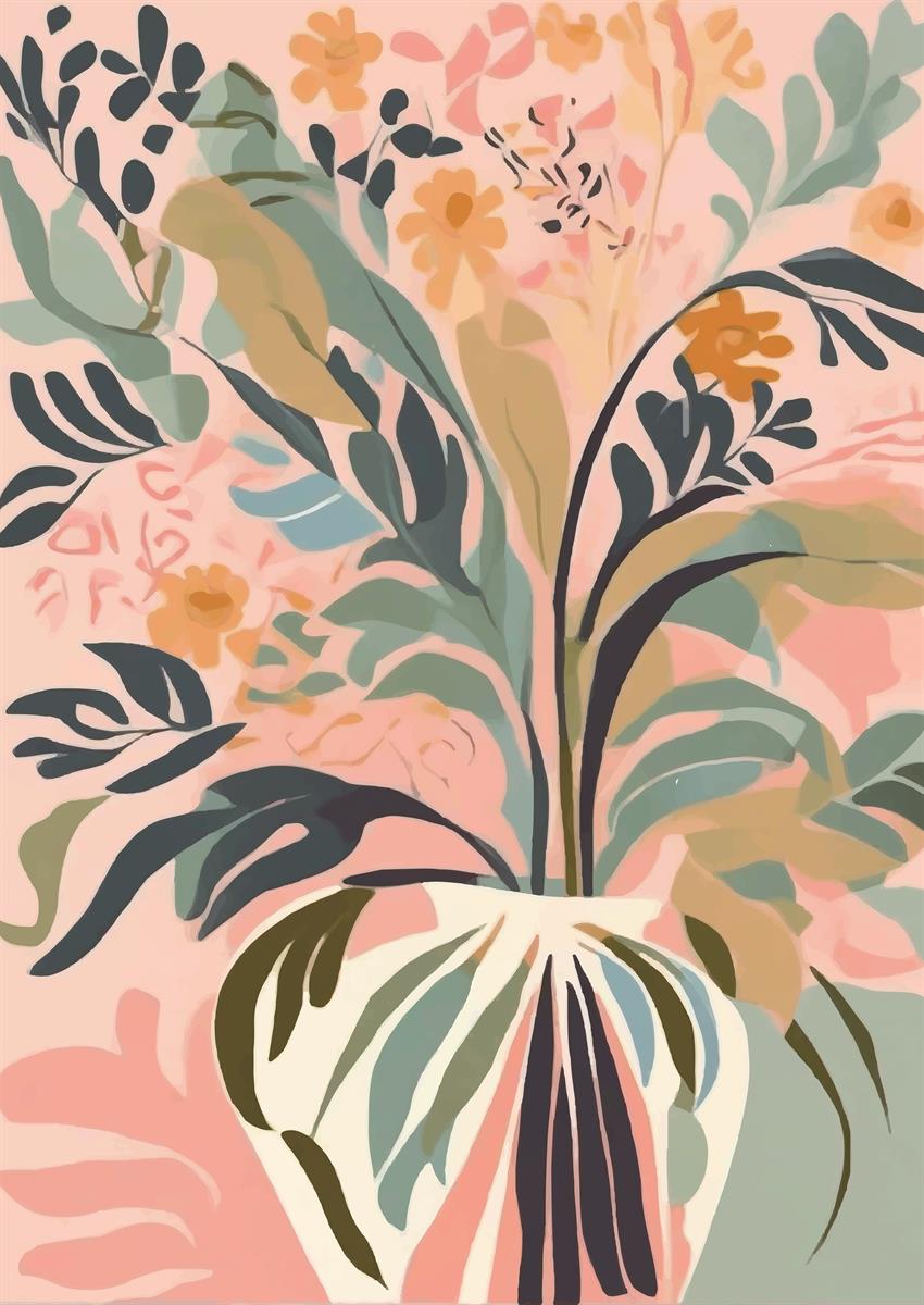 ボタニカルアートポスター Botanical Art Poster No.512